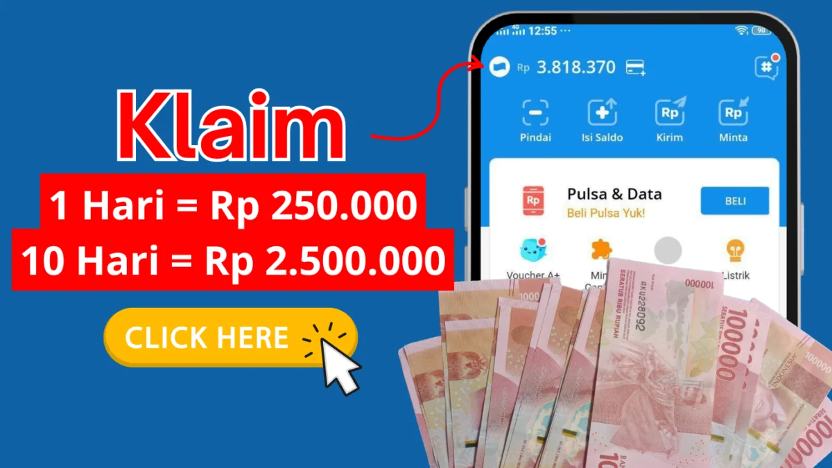 Klaim Saldo DANA Rp250.000 Berhasil Langsung Cair Gratis Perhari!