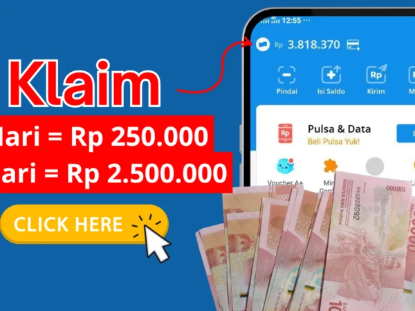 Klaim Saldo DANA Rp250.000 Berhasil Langsung Cair Gratis Perhari!