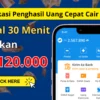 Modal 30 Menit Dapat Reward Rp120.000, Berikut Aplikasi Penghasil Uang Cepat Cair 2024