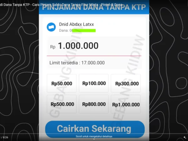 Artikel ini membahas langkah-langkah mudah untuk pinjam uang di aplikasi Dana tanpa perlu menggunakan KTP.