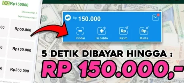 Cara Dapat Uang Rp 150.000 Per Hari Siap Diambil, Begini Gak Pake Ribet