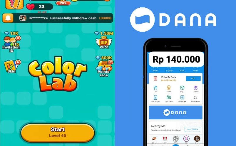 Bocah SD Pun Bisa Dibayar 140.000 Perhari ke DANA