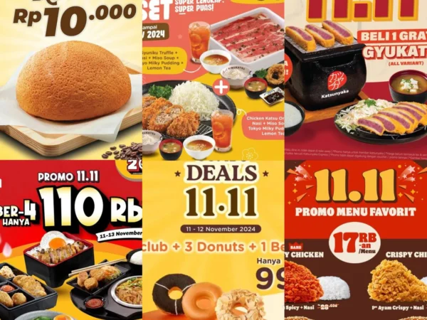 Promo 11.11 Spesial Bulan November 2024, Klaim Hematnya di 6 Tempat Ini!