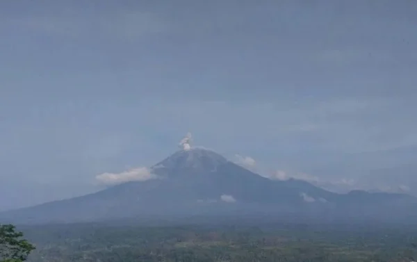 Gunung Semeru yang erupsi pada Minggu (10/11/2024) pukul 06.27 WIB. (foto/ANTARA)