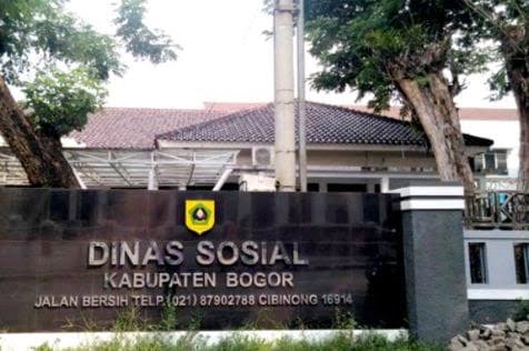 Kantor Dinas Sosial (Dinsos) Kabupaten Bogor. (Sandika Fadilah / Jabar Ekspres)