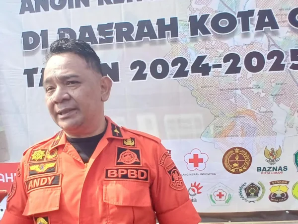 Kepala Pelaksana BPBD Kota Cimahi, Fithriandy Kurniawan Katakan Seluruh Wilayah di Kota Cimahi Rawan Bencana (mong)