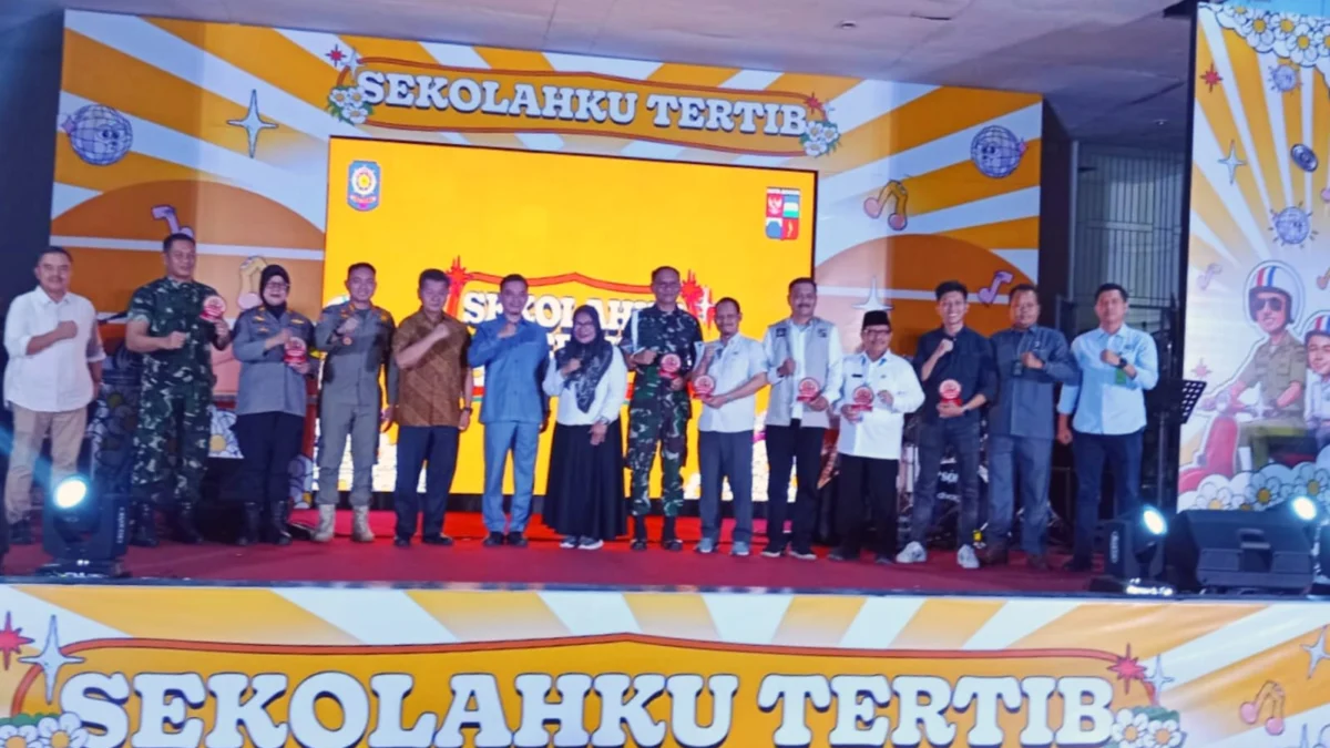 Satpol PP Kota Bogor bersama unsur Forkopimda Kota Bogor saat meluncurkan Program Skuter pada Rabu (13/11). (Yudha Prananda / Jabar Ekspres)