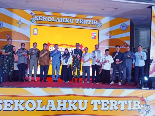 Satpol PP Kota Bogor bersama unsur Forkopimda Kota Bogor saat meluncurkan Program Skuter pada Rabu (13/11). (Yudha Prananda / Jabar Ekspres)