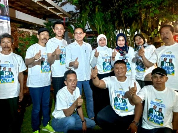 Disebut Paling Punya Kompetensi Atasi Masalah Kota Bandung, Relawan Napak Tilas dan Legend Persib Dukung Penuh Dandan Riza