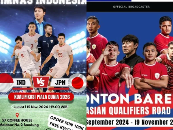 10+ Tempat Nobar Indonesia vs Jepang di Bandung, Hari ini, 15 November 2024