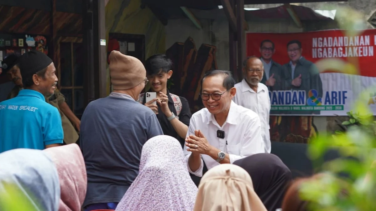 Calon Wali Kota Bandung Dandan Riza Wardana