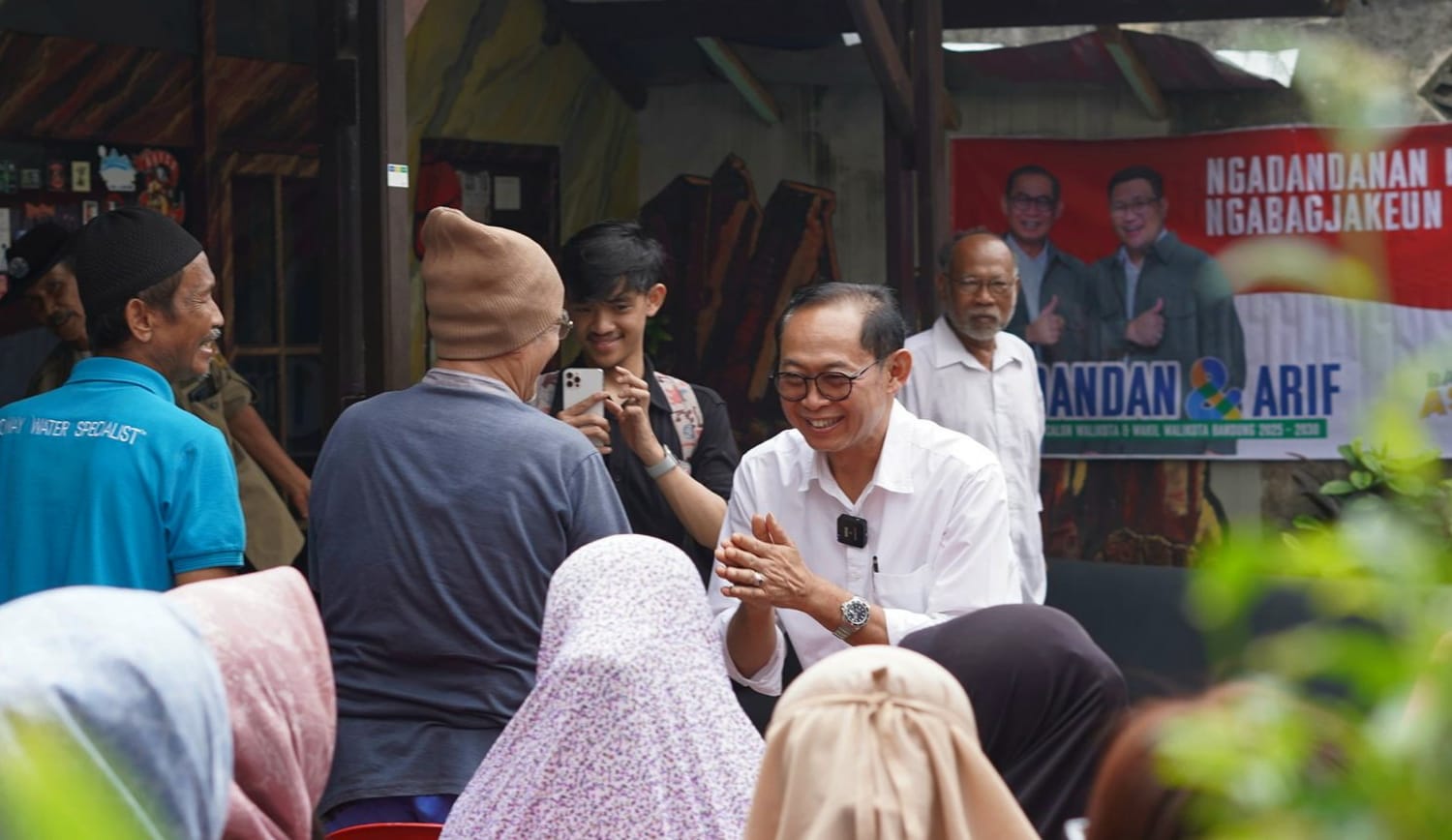 Calon Wali Kota Bandung Dandan Riza Wardana