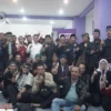 Calon Wali Kota Bogor, Nomor Urut 1, Sendi Fardiansyah bersama para tokoh seni budaya dan guru pencak silat Kota Bogor. (Yudha Prananda / Jabar Ekspres)