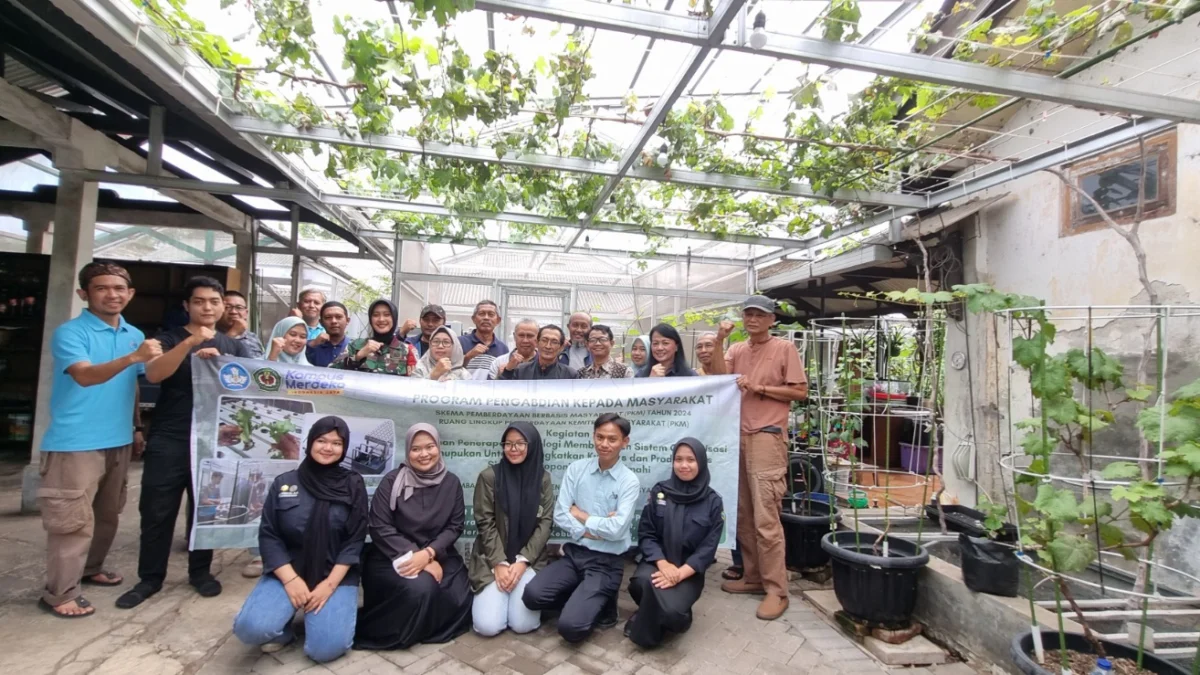 Fakultas Teknik Unjani Gelar PKM Bersama Komunitas Hidroponik Cimahi