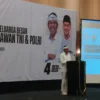 Dok. Dedi Mulyadi saat memberikan sambutannya di acara Konsolidasi Kekuarga Besar Purnawirawan TNI-Polri. Senin (18/11). Foto. Sandi Nugraha.