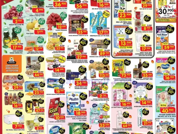 Promo Superindo Weekday, Dapatkan Potongan Harga yang Bikin Hemat Belanja