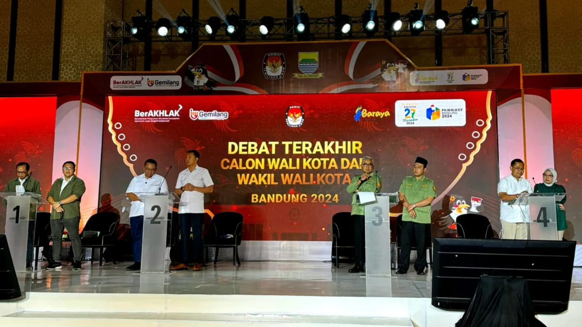 Debat publik Pilkada Kota Bandung