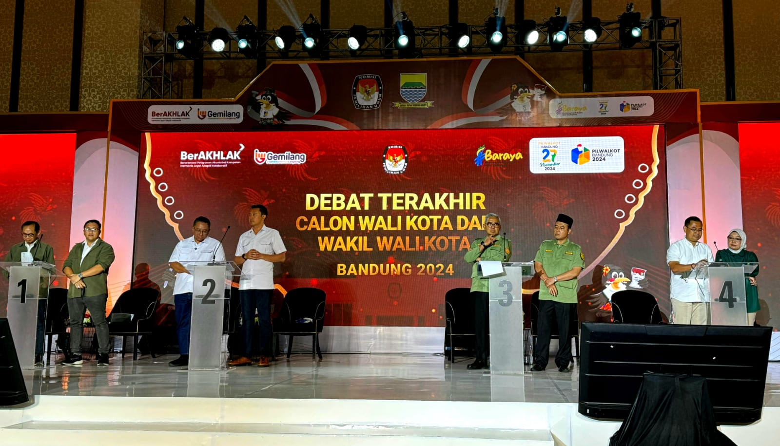 Debat publik Pilkada Kota Bandung