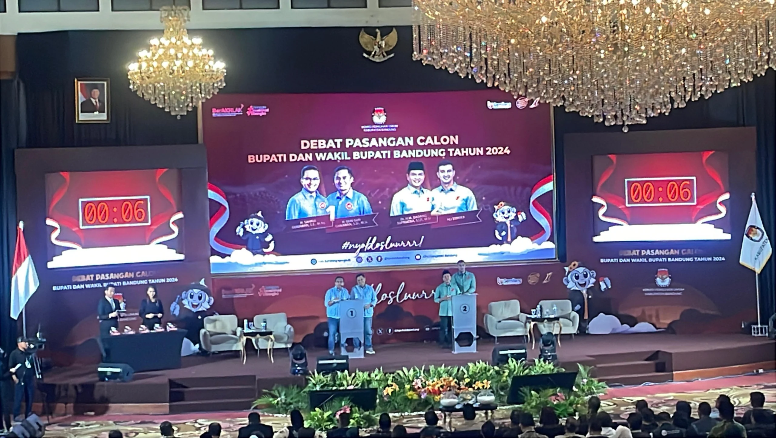 Debat Kedua Pilbup Bandung, Dua Paslon Pastikan Sinergi Kerja Sama dengan Pemerintah Pusat