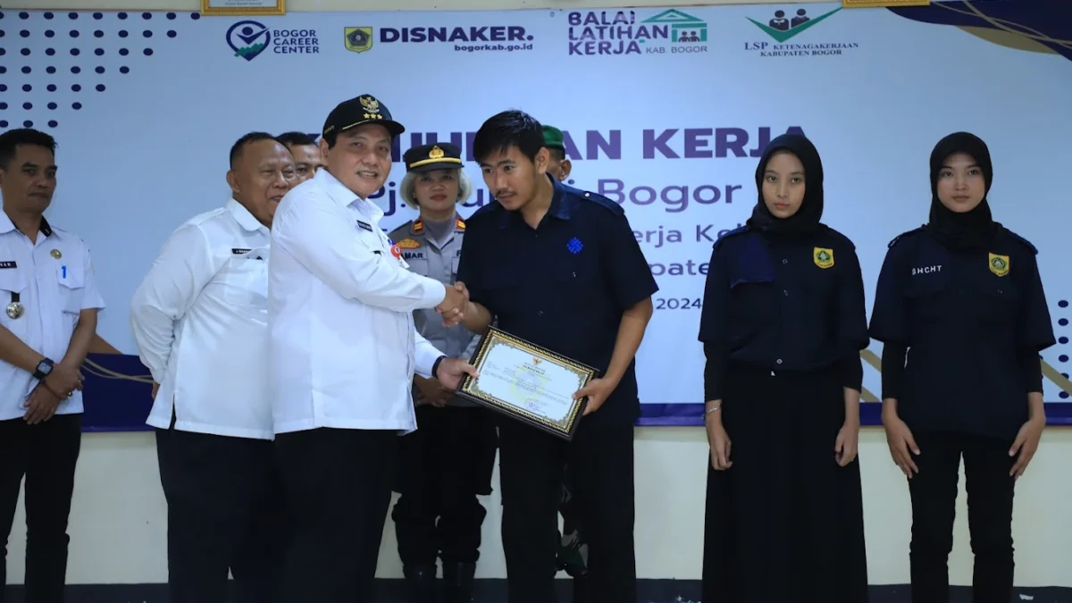 Pj Bupati Bogor Kunjungi BLK, Dorong Program Menurunkan Pengangguran