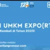 BRI UMKM Expo(RT) 2025, Ajang Digitalisasi dan Ekspansi Pasar Global UMKM, Buruan Daftar !!!