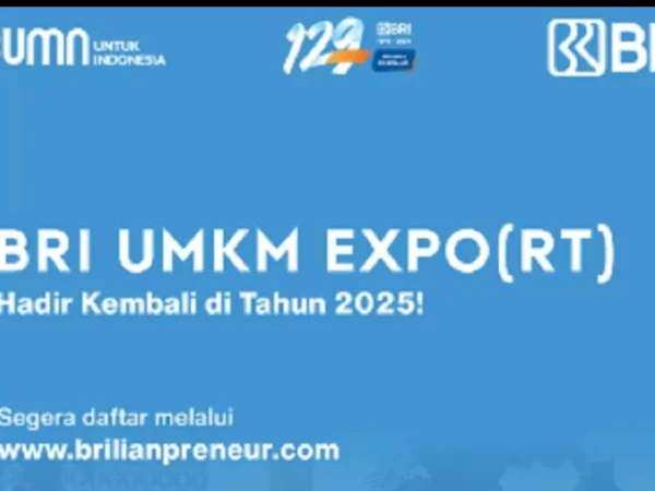 BRI UMKM Expo(RT) 2025, Ajang Digitalisasi dan Ekspansi Pasar Global UMKM, Buruan Daftar !!!