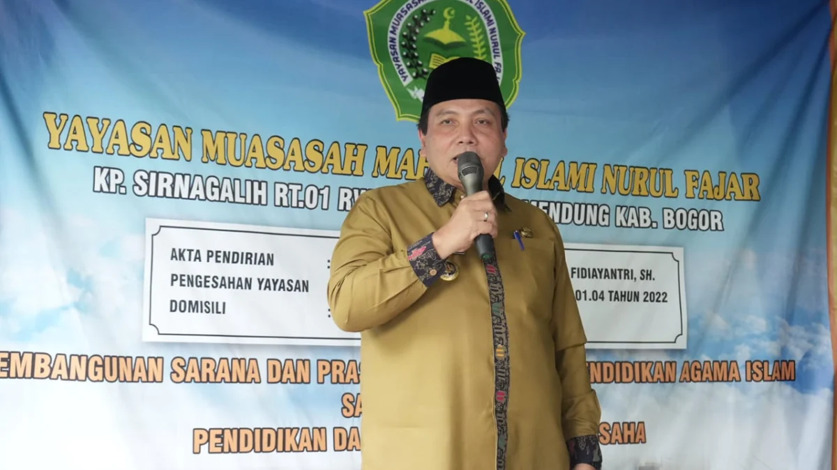 Pj Bupati Bogor: Masjid Punya Peran Strategis dalam Kehidupan Masyarakat