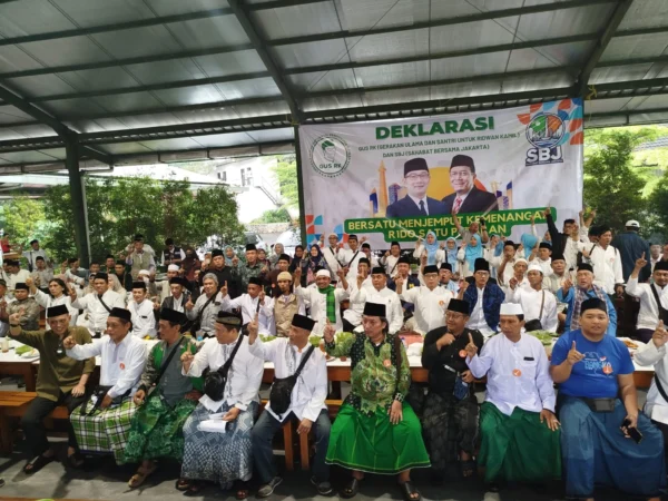 Gelar Deklarasi di Bandung, Gus RK Siap Menangkan Pasangan RIDO di Pilgub DKI