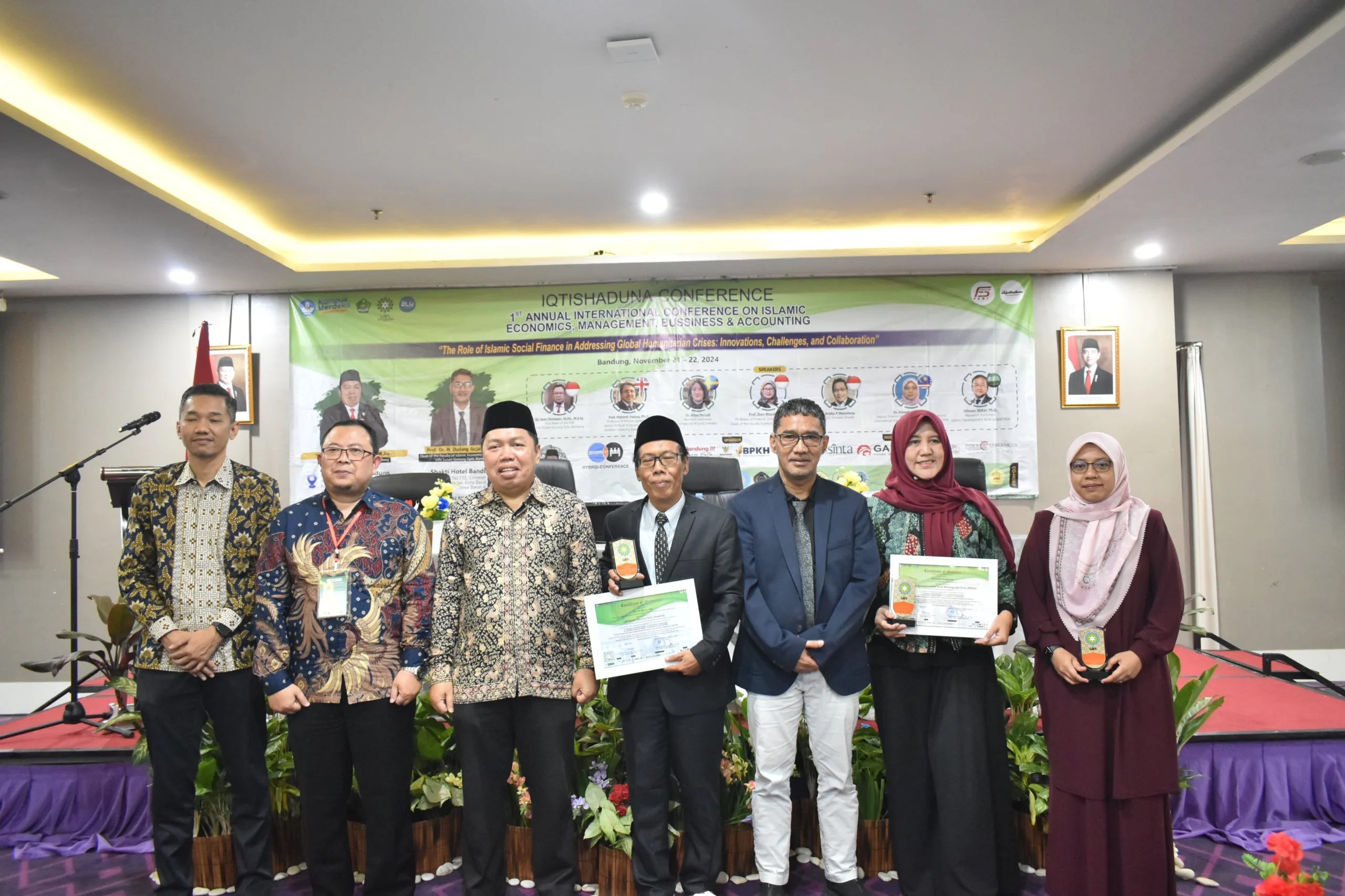 Dok. Kegiatan Iqtishaduna Conference oleh UIN Sunan Gunung Djati Bandung. Kamis (21/11). Foto. Sandi Nugraha.