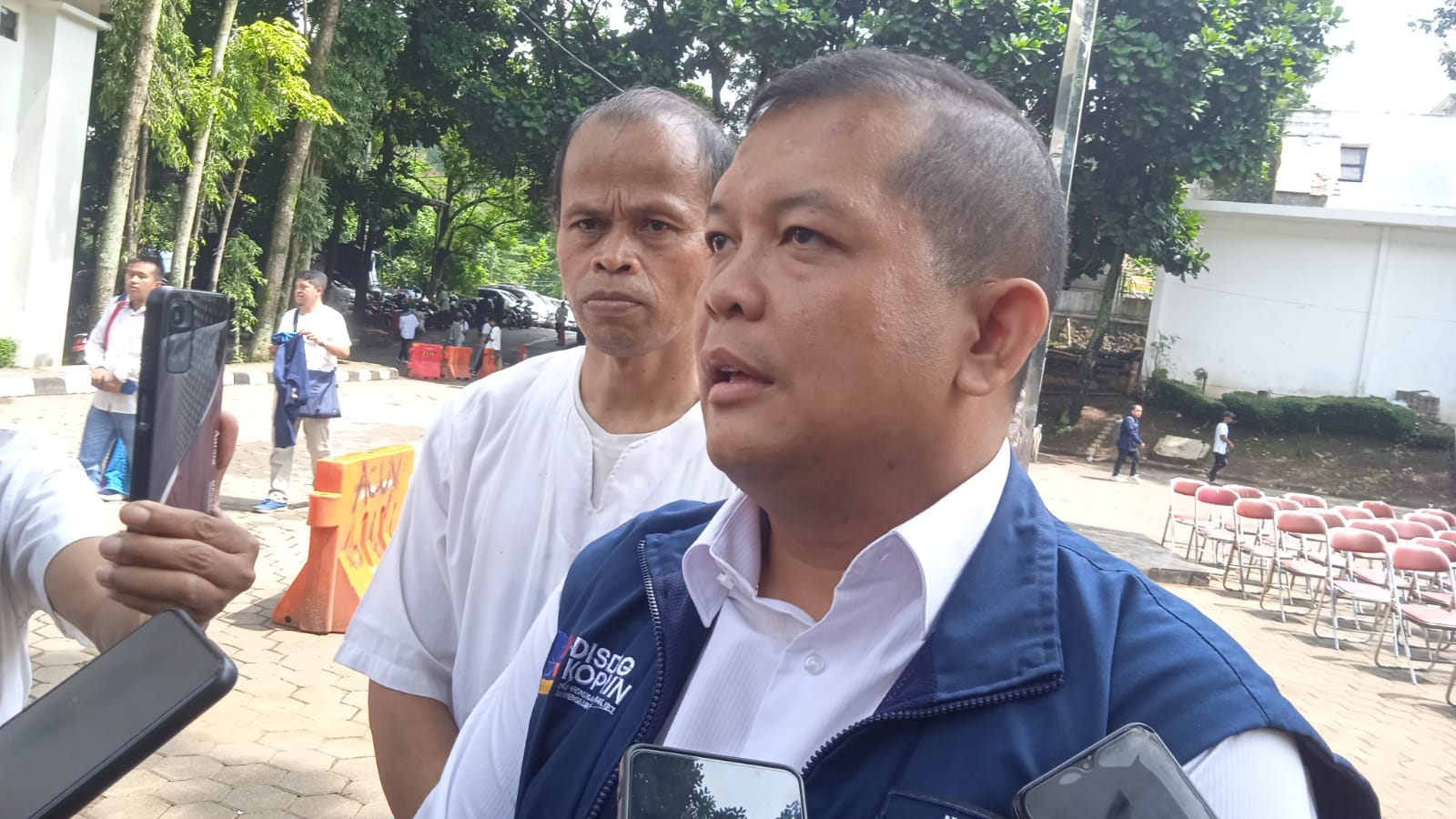 Kepala Bidang Perdagangan Disdagkoperin Kota Cimahi, Indra Bagjana (mong)