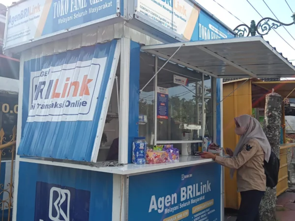 Salah satu agen BRILink di Prabumulih