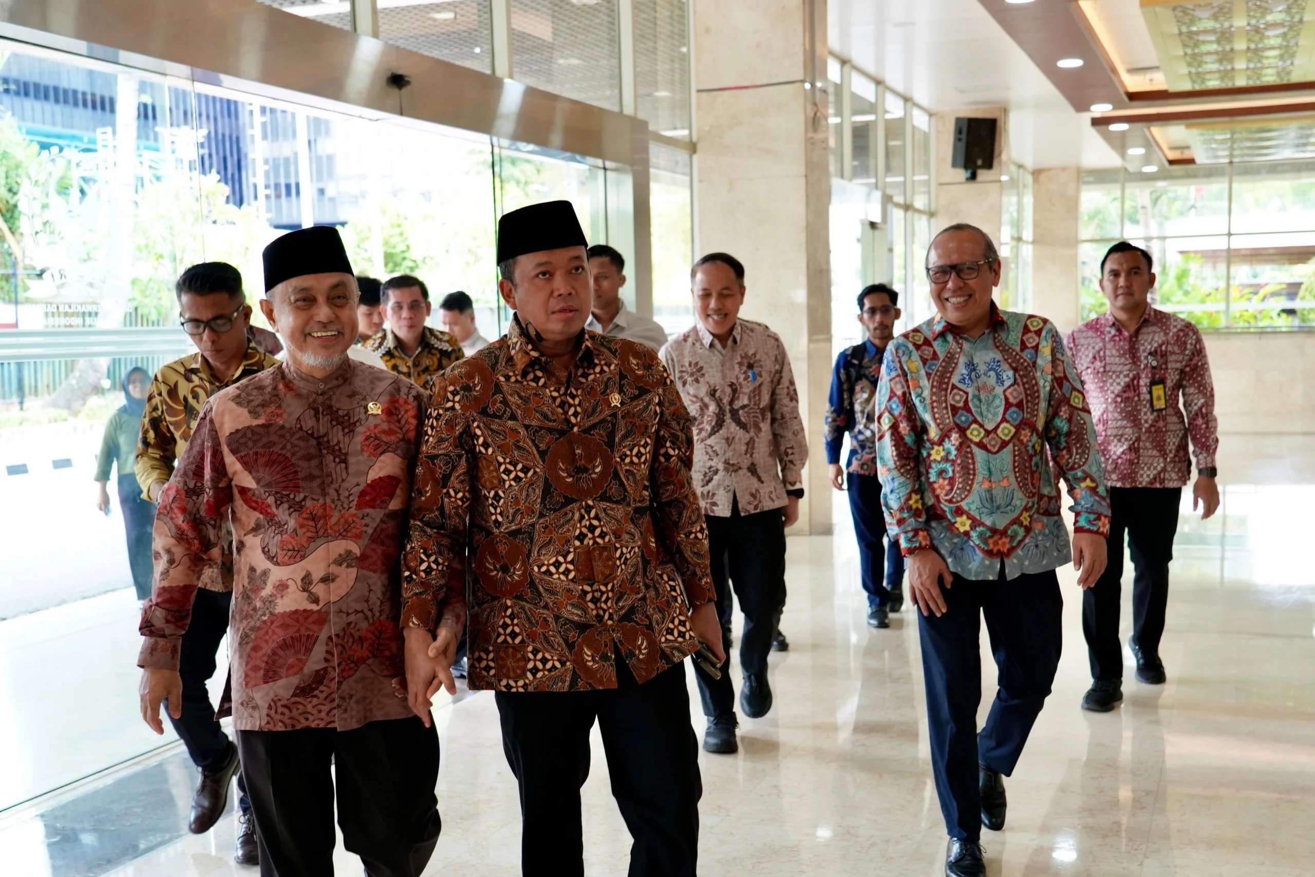 Menteri Agraria dan Tata Ruang/Kepala Badan Pertanahan Nasional (ATR/BPN), Nusron Wahid akan bertemu dengan Dewan Perwakilan Daerah Republik Indonesia (DPD RI) di Gedung B DPD RI, Jakarta pada Kamis (28/11/2024).