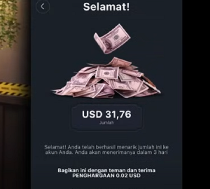 Ini Aplikasi Penghasil Uang Rp 100 Ribu Perhari, Auto Cuan!