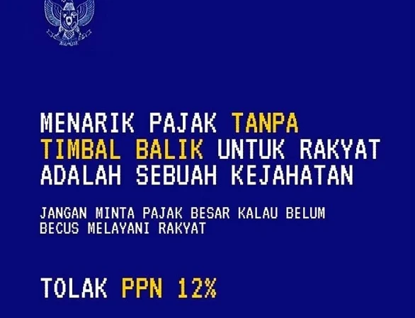 Viral di Media Sosial RI Darurat Tolak PPN 12%