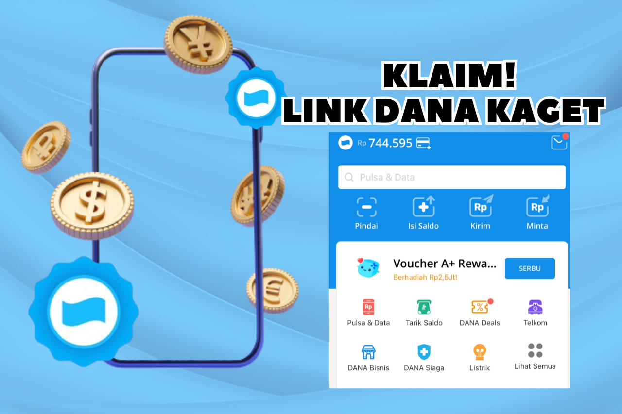 LINK DANA KAGET 7 November 2024, Dapat Saldo Rp 300 Ribu Gratis Lewat Sini!