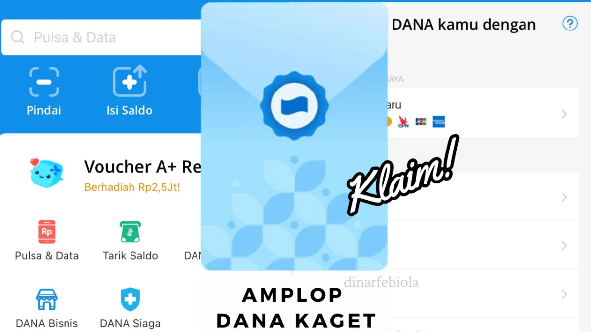 Amplop LINK DANA KAGET 4 November 2024, Ambil Saldo Gratis Ratusan Ribu Hanya di Aplikasi Ini!