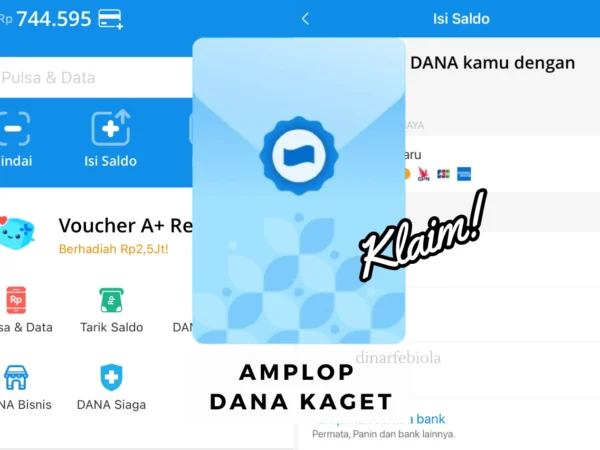 Amplop LINK DANA KAGET 4 November 2024, Ambil Saldo Gratis Ratusan Ribu Hanya di Aplikasi Ini!