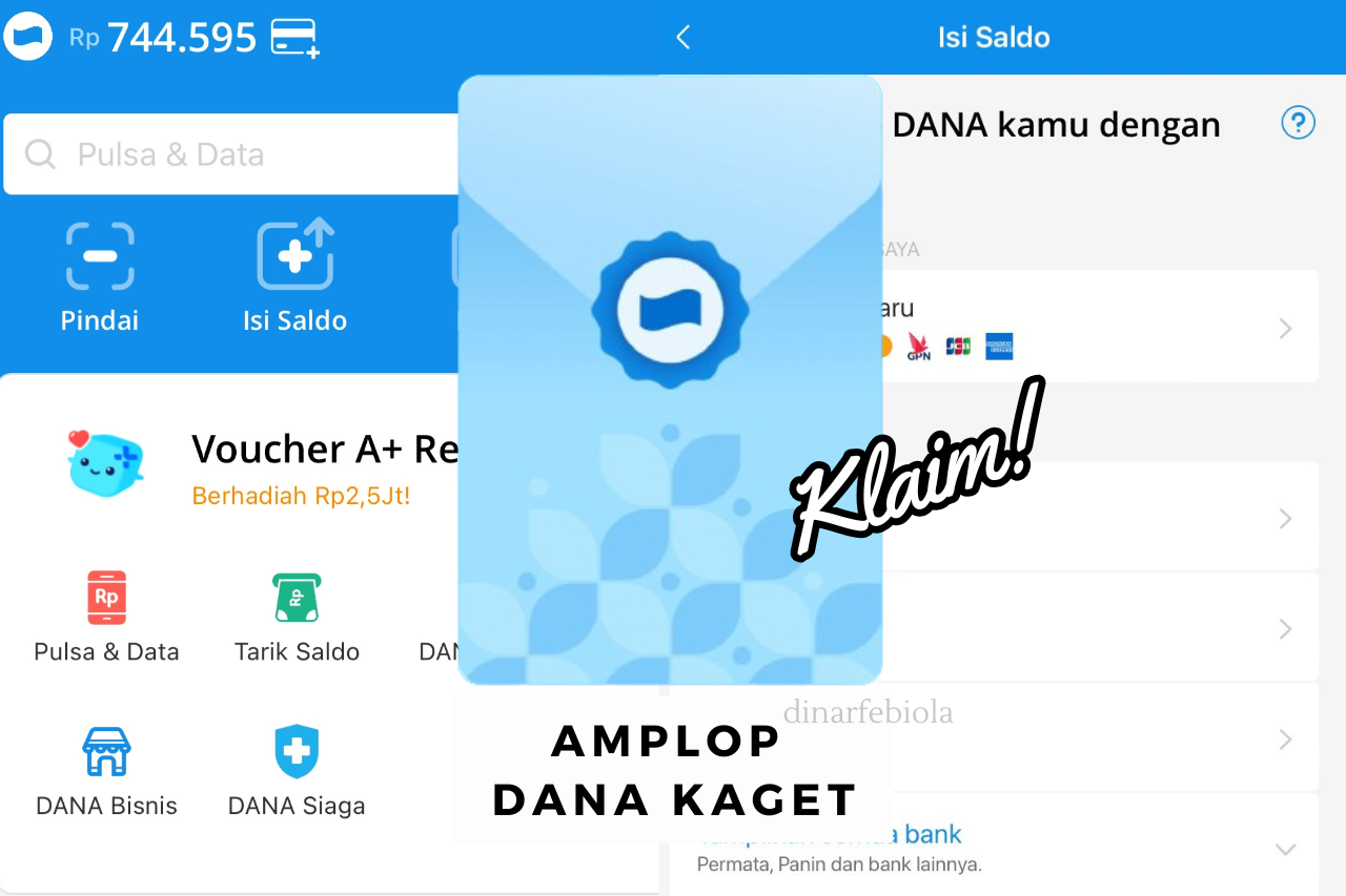 Amplop LINK DANA KAGET 4 November 2024, Ambil Saldo Gratis Ratusan Ribu Hanya di Aplikasi Ini!