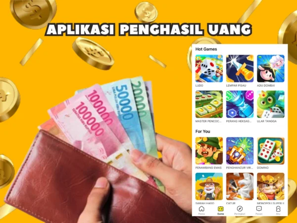 Mainkan Aplikasi Penghasil Uang Hingga Rp 175.000 Sehari Dengan Pilihan 40 Game Didalamnya