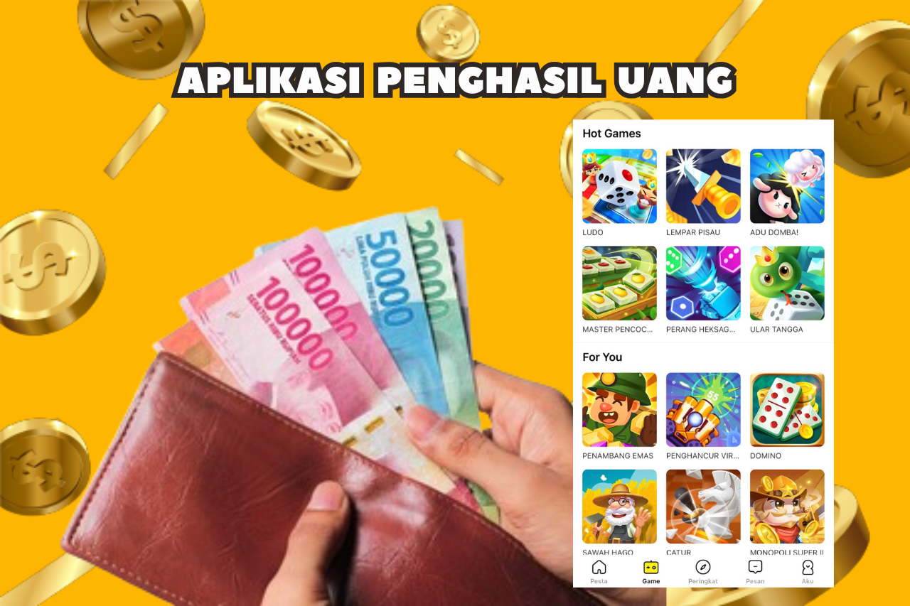 Mainkan Aplikasi Penghasil Uang Hingga Rp 175.000 Sehari Dengan Pilihan 40 Game Didalamnya