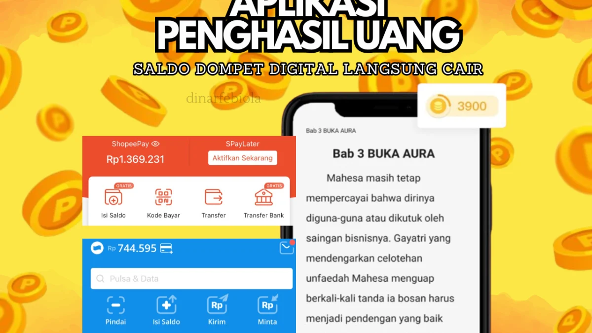 Tata Cara Dapat Saldo Dompet Digital Rp 160.000 Lewat Aplikasi Penghasil Uang Mudah