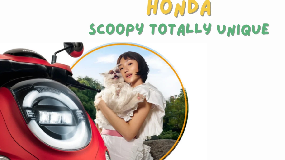 Honda Scoopy Totally Unique Hadir! Jadikan Tampilan Lebih Menarik