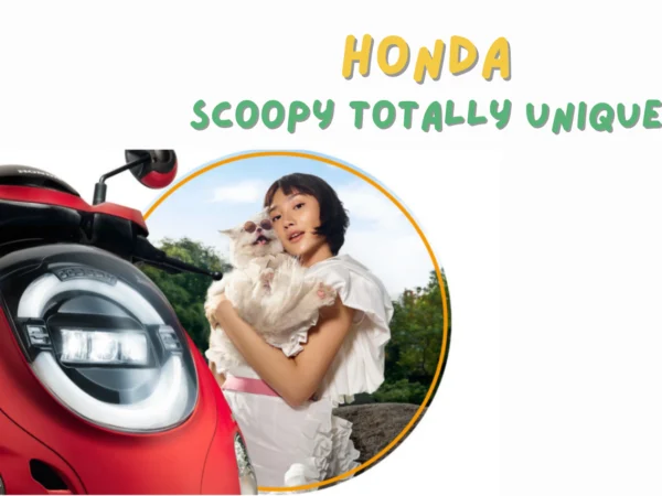 Honda Scoopy Totally Unique Hadir! Jadikan Tampilan Lebih Menarik