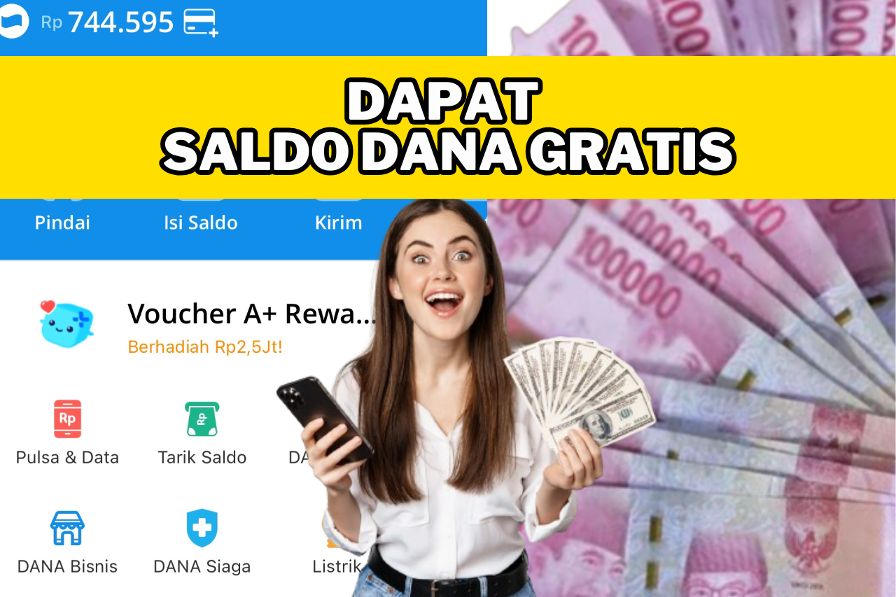 Saldo DANA Gratis Harian Rp75.000 Langsung Cair Ke Rekening Lewat Ini