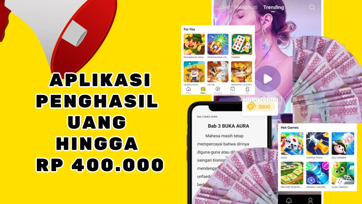 Berhasil Cair Hingga Rp 400.000 Lewat 3 Aplikasi Penghasil Uang Termudah 2024