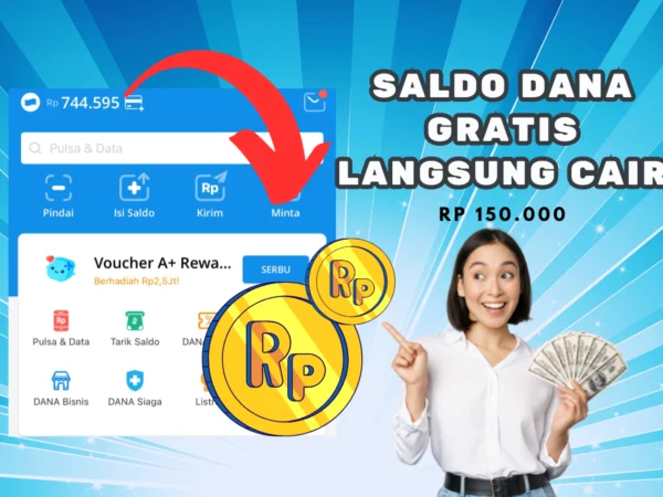 Hasilkan Saldo DANA Gratis Harian Hingga Rp 150.000 Via Aplikasi Ini