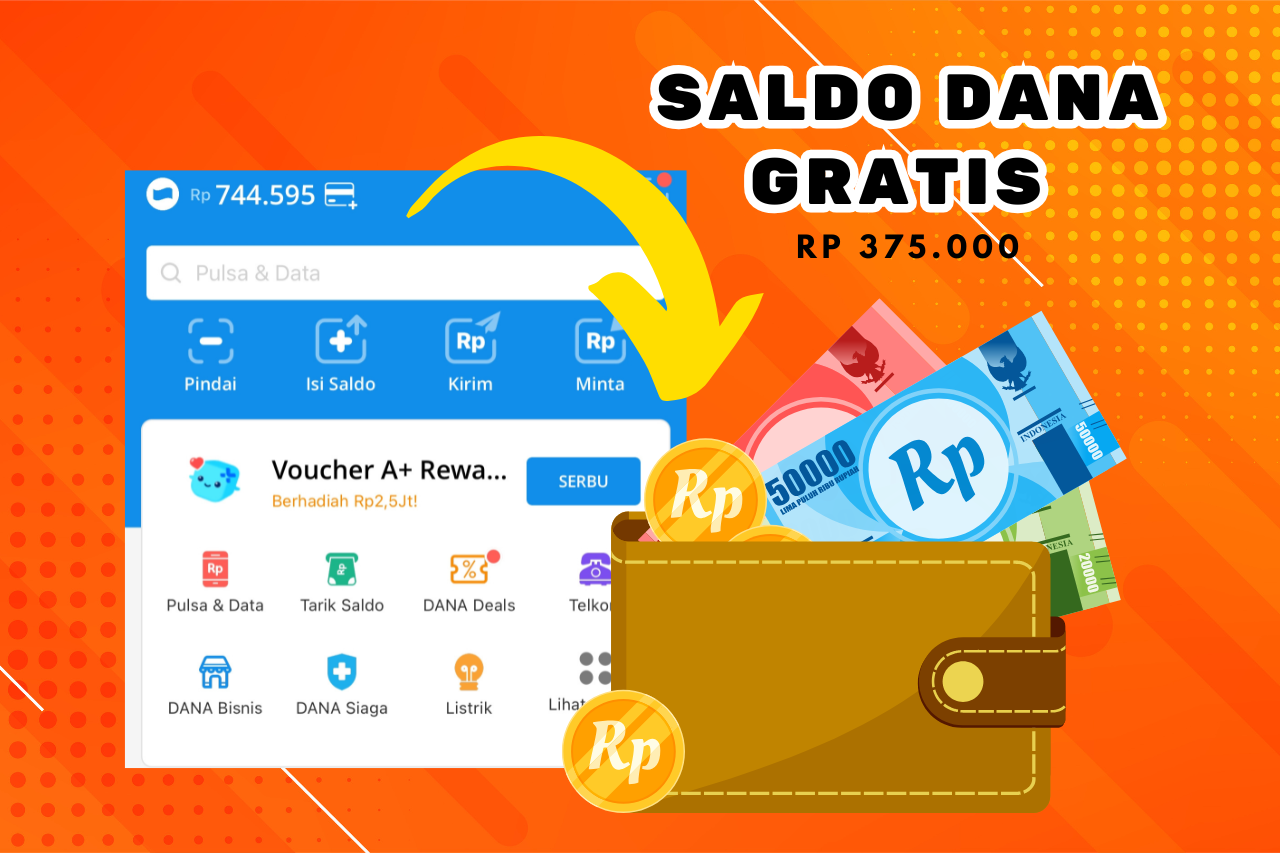 Saldo DANA Gratis Rp 375.000 Cair Ke Dompet, Kumpulkan Koinnya Sekarang