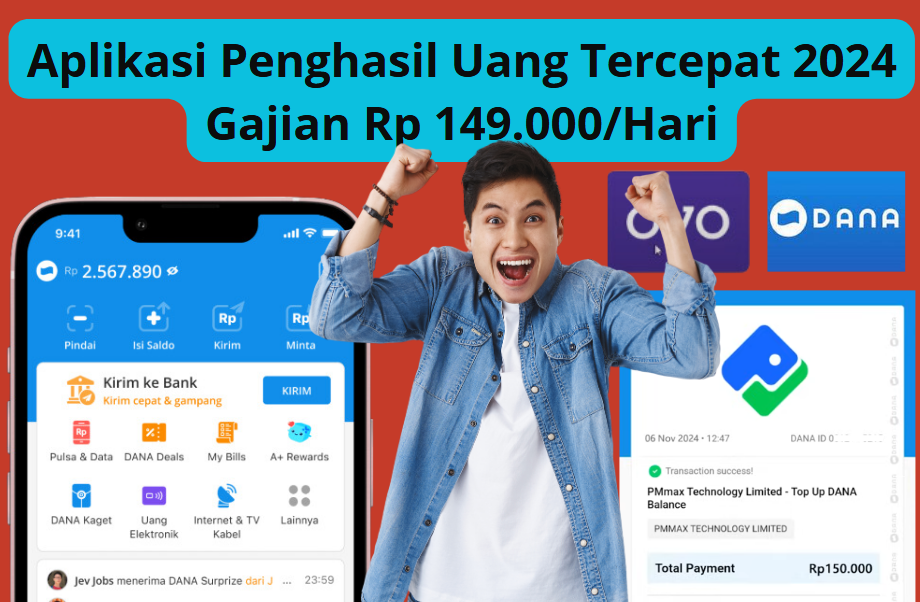 Ini Dia Aplikasi Penghasil Uang yang Gaji Kamu Rp 149.000 per Hari, Coba Sekarang!