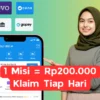 Beresin 1 Misi Dapat Reward Rp200.000 Per Hari, Saldo Gratis Langsung Cair ke DANA, Ovo, Gopay, atau Rekening Bank!