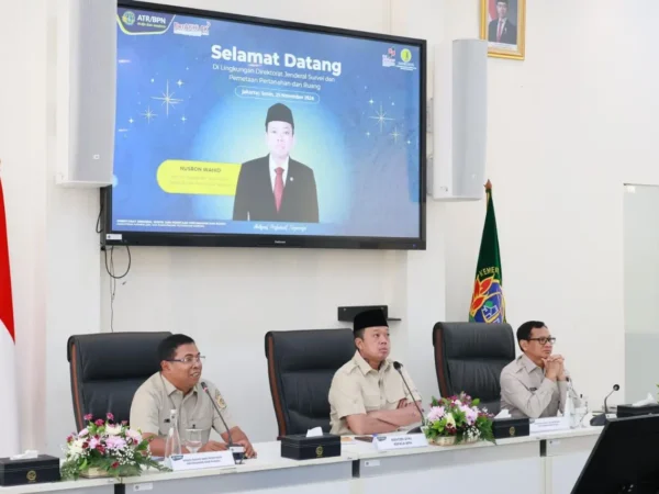 Berikan Pengarahan di Ditjen SPPR, Menteri Nusron Fokus Benahi Pelayanan dan Kualitas SDM